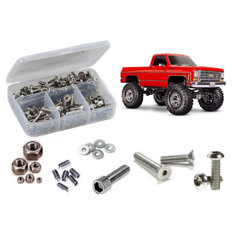 Traxxas TRX-4m K10 1/18th (#97061-1) Stainless Steel Screw Kit