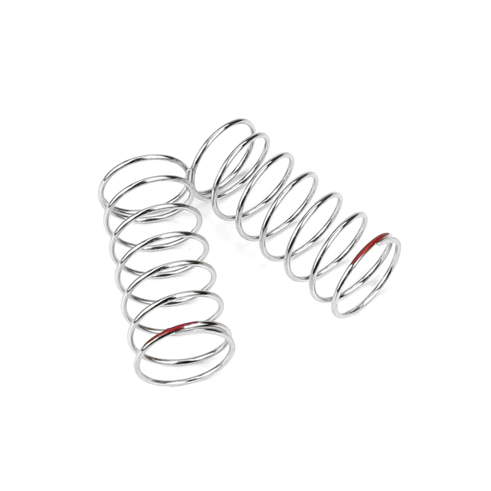 Shock Spring Set, Front, 1.3x7.75, 3.85lb/in, 45mm, Red