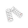 Shock Spring Set, Front, 1.3x7.75, 3.85lb/in, 45mm, Red