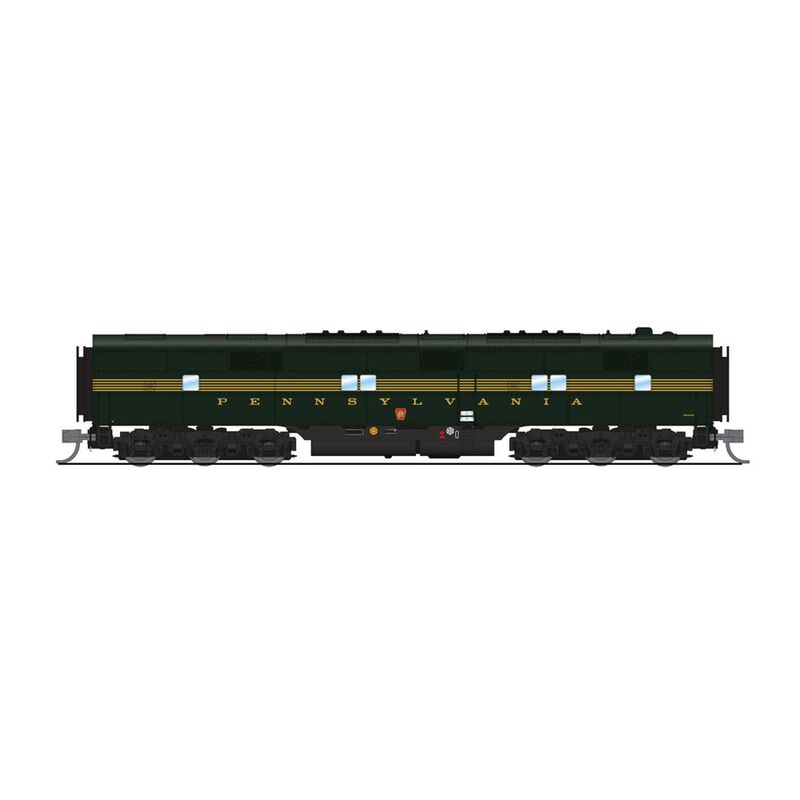 N EMD E7B Locomotive, PRR 5846B, DGLE 5-Stripe with DCC & Sound