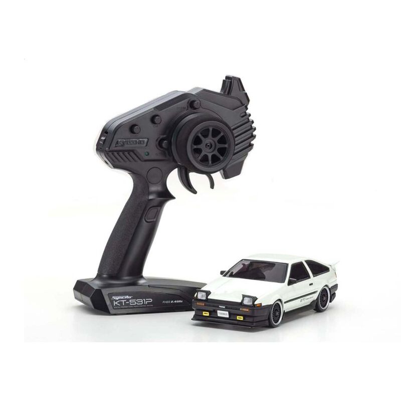 MINI-Z AWD MA-020 Toyota AE86 Sprinter Trueno GTV RTR, White