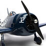 F6F Hellcat 15cc ARF, 64"