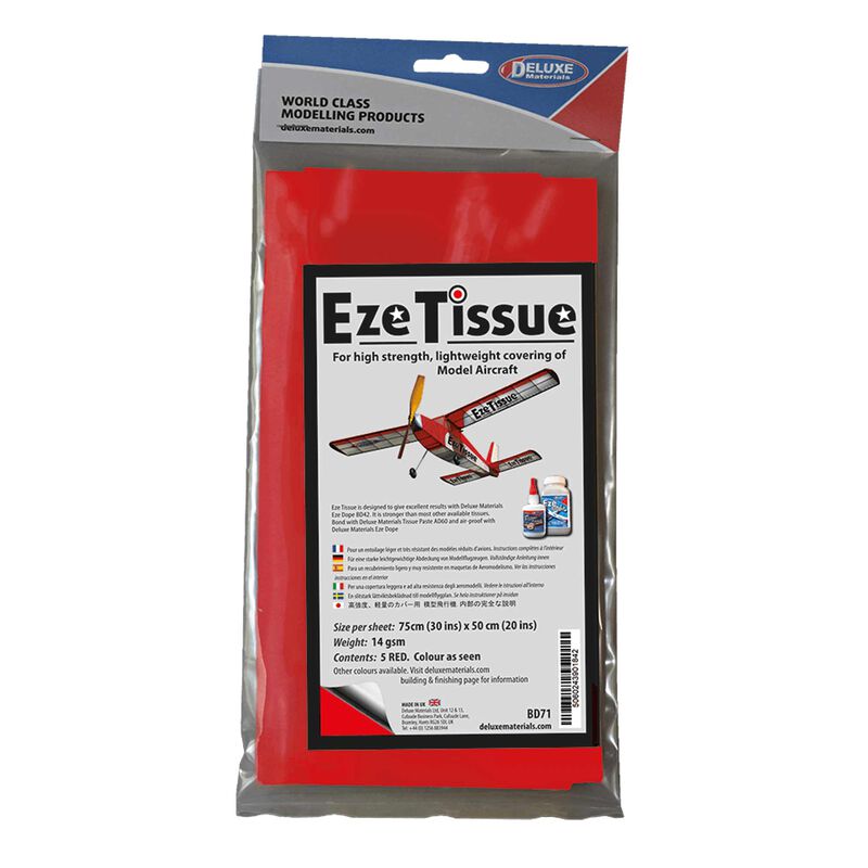 Red EZE Tissue, 30"x20" (5)