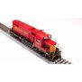 HO EMD GP20 Locomotive, Red with Yellow, Paragon 4, USAX 4642