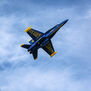 F-18 Blue Angels 80mm EDF Jet BNF Basic with AS3X and SAFE Select