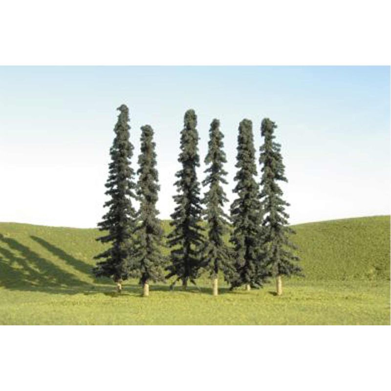 Scenescapes Conifer Trees, 3-4" (9)
