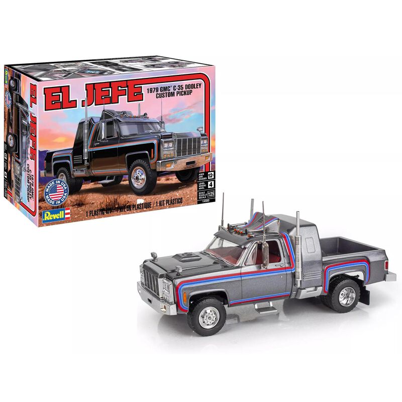 CARRERA REVELL OF AMERICAS INC 1/25 1979 GMC C-35 Dooley El Jefe Model Kit