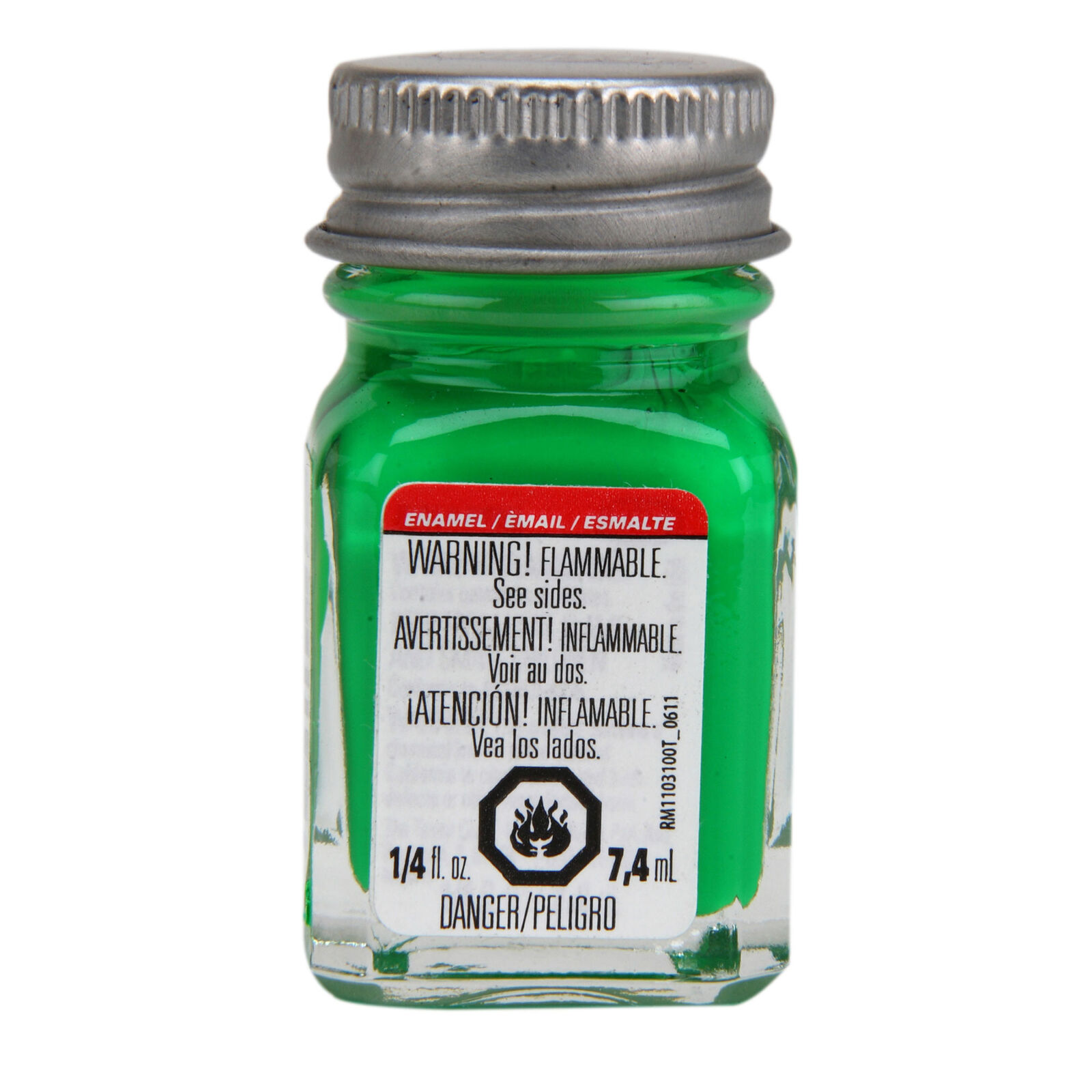 Enamel 1/4oz, Green Fluorescent