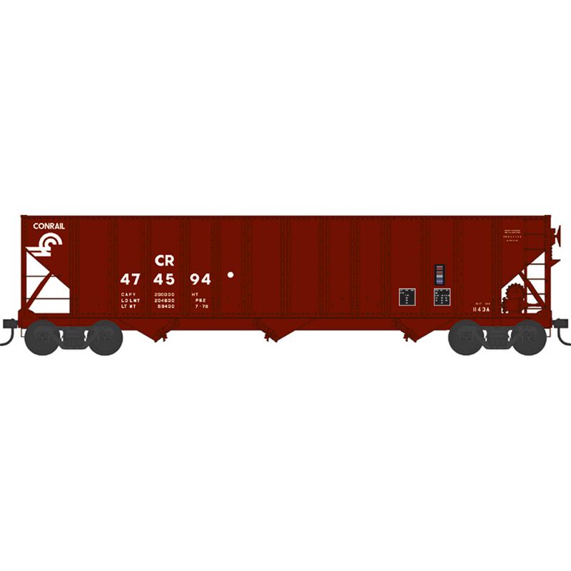 HO H-43 100 Ton Hopper Conrail #475007
