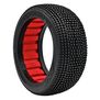 1/8 2AB Super Soft Long Wear Tires, Red Inserts( 2): Buggy