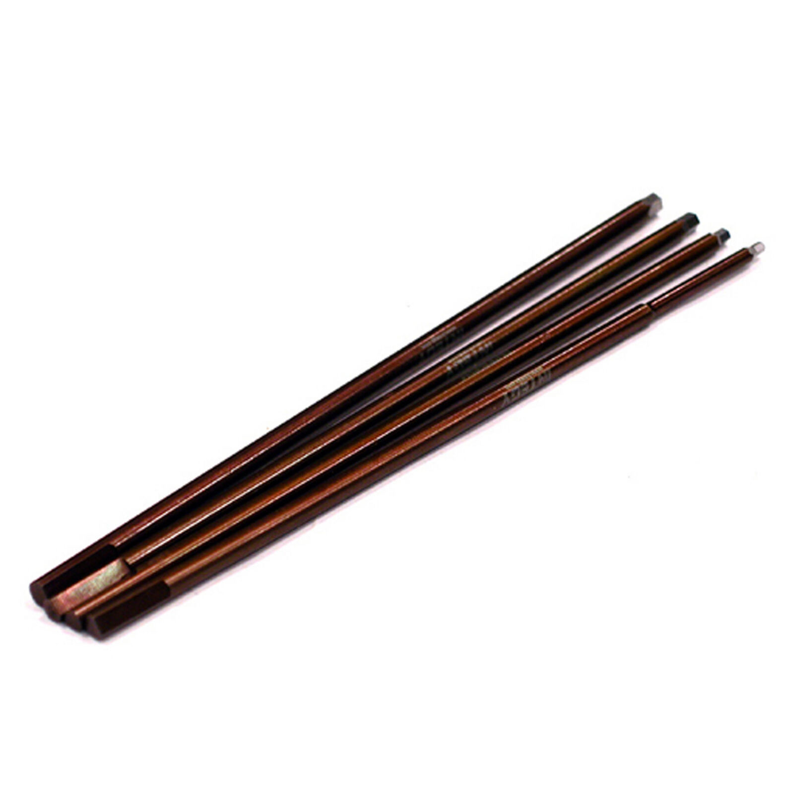 Spring Steel Hex Tips, Metric (1.5, 2, 2.5, 3mm)