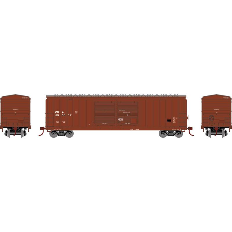 HO 50' FMC 5283 DD Box, CN #555017
