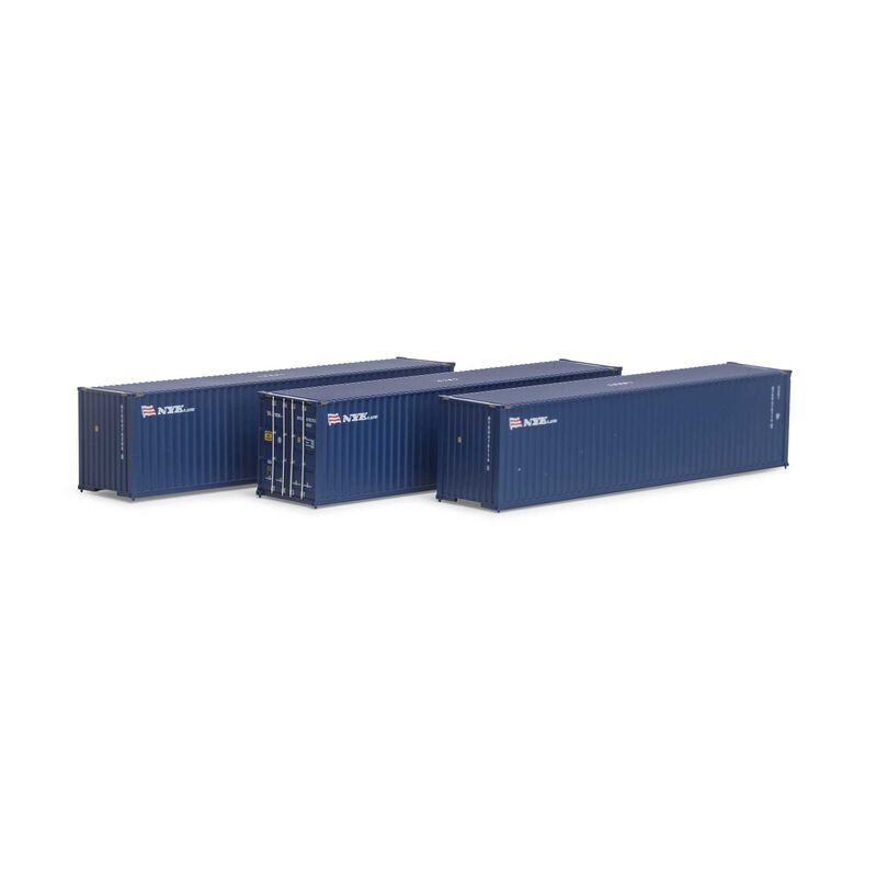 HO RTR 40' Corrugated HC Container, NYK #1 (3)