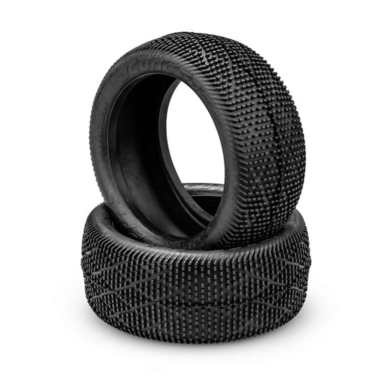 1/8 Recon 4.0” Truggy Tires and Inserts, Aqua A2 Compound (2)
