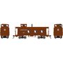 HO ATH 3-Window Wood Caboose, UP #2517