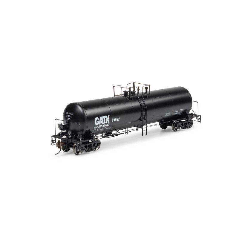 HO GATC 20K Gallon Tank Car, GATX de Mexico #43927