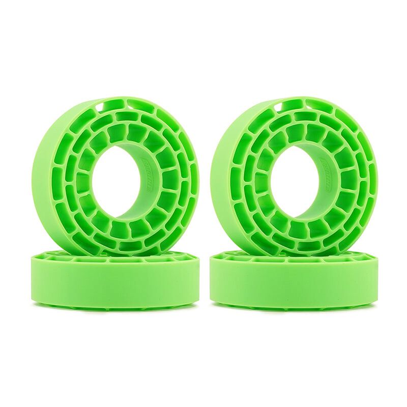 INJORA 61-63mm Silicone Inserts for 1.0" Rock Crawler Tires, Soft (4)