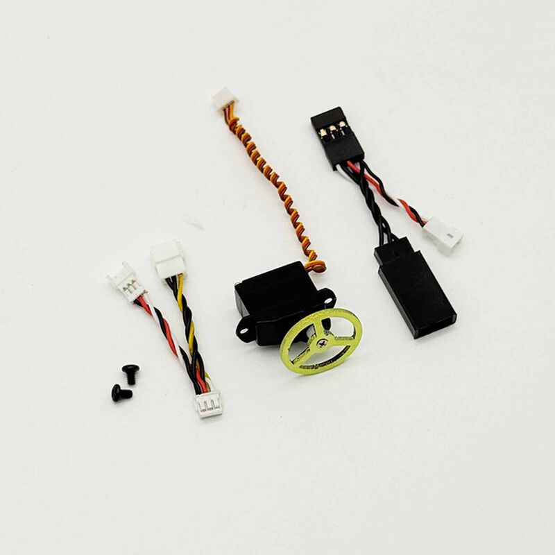 Steering Wheel Servo Set, 1/18 Furitek Titan Buggy 18