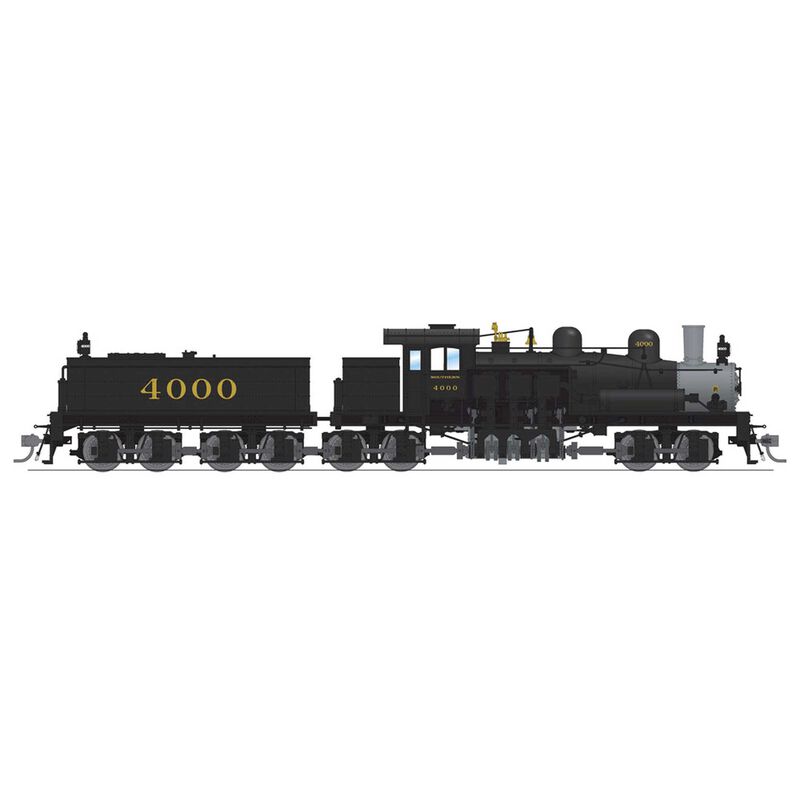 HO Class D 4 Truck Shay Locomotive, SOU #4001, In Service with Paragon 4