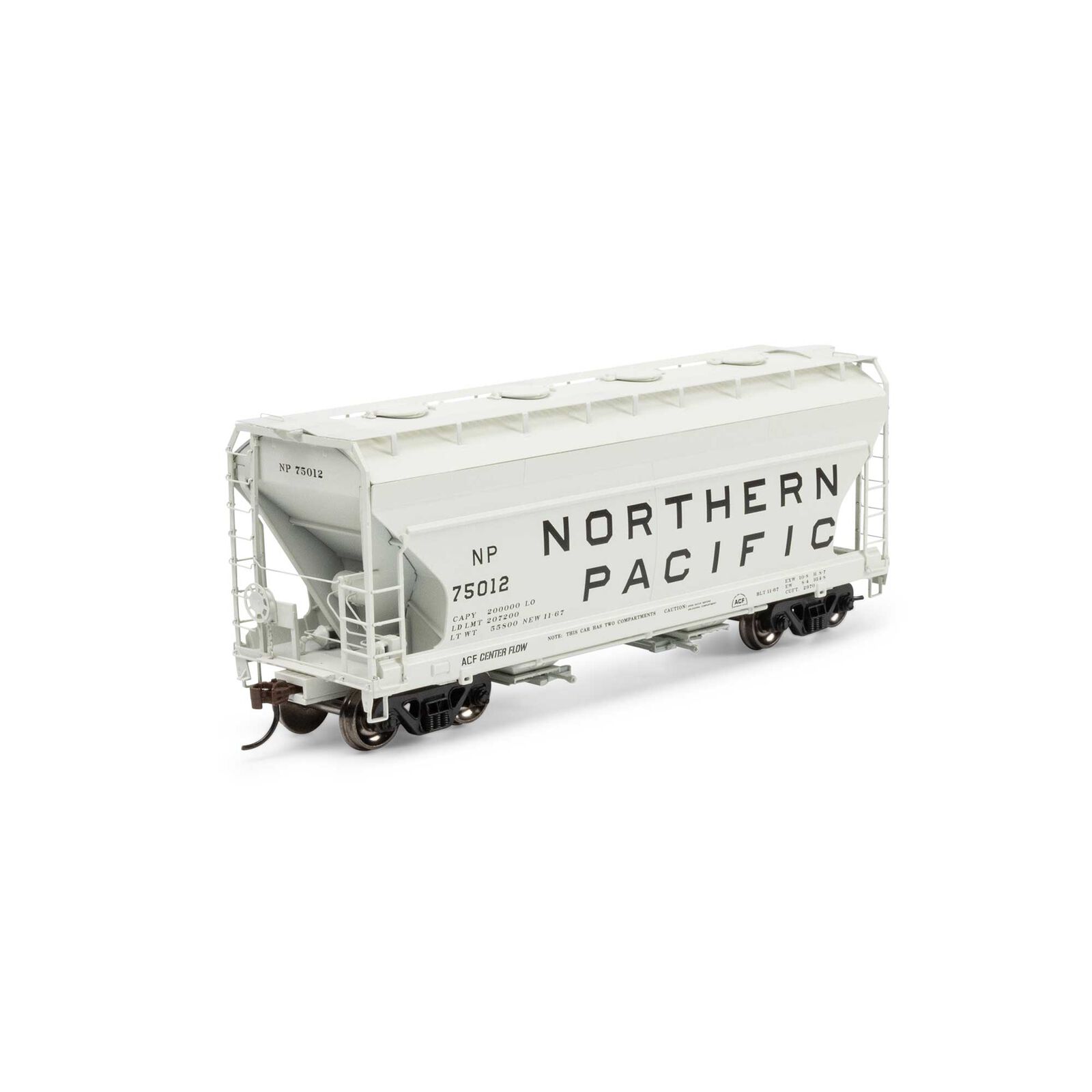 HO ACF 2970 Covered Hopper, NP #75012