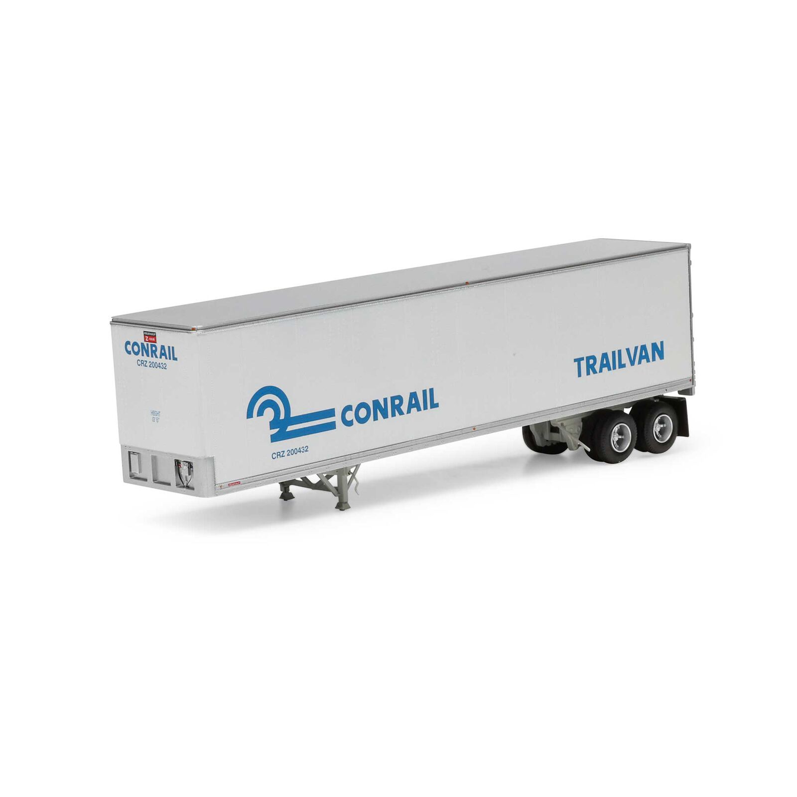 HO 40' Fruehauf Trailer, Conrail CRZ #200432