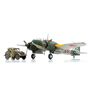 1/48 Mitsubishi Ki-46 III Type 100 & 4x4 Light Vehicle Kurogane Set LIMITED EDITION
