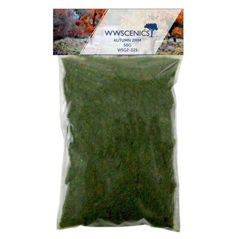 2mm Autumn Static Grass, 500ml Refill