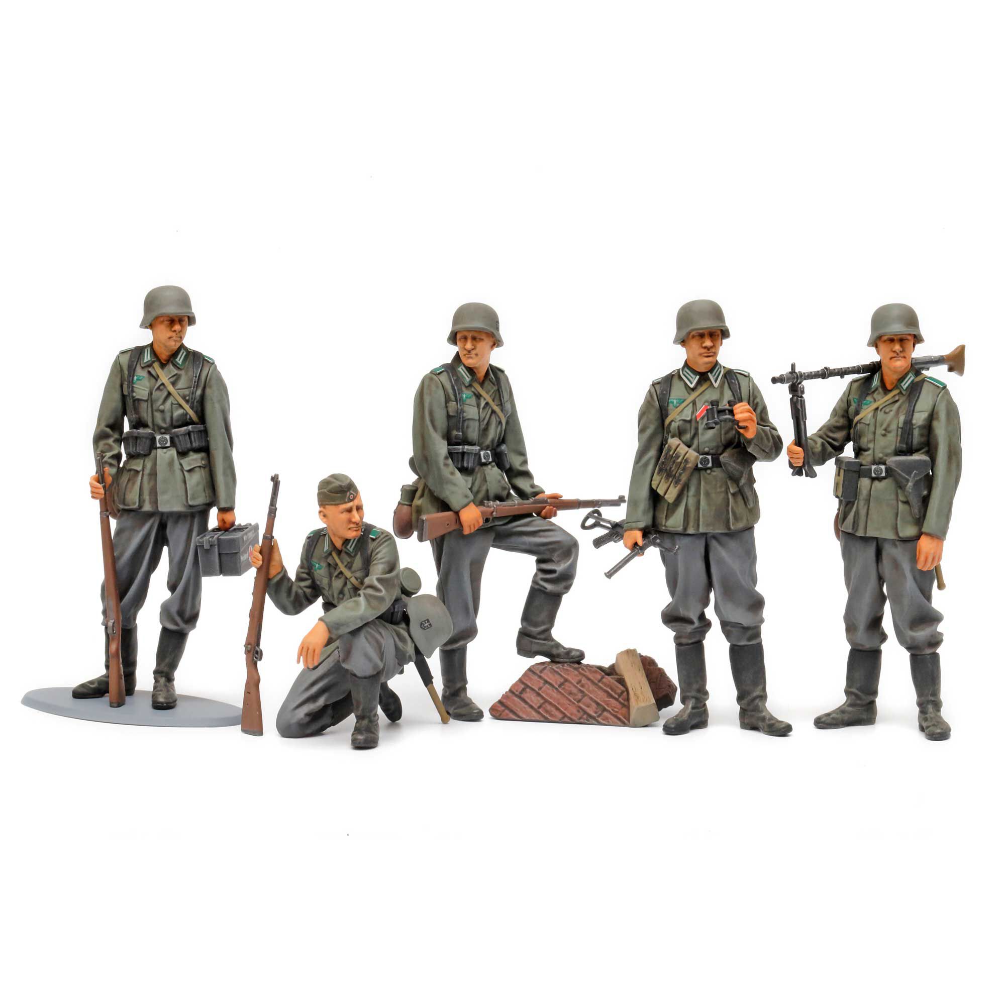 Tamiya 1/35 German Infantry Set Mid WWII | Tower Hobbies