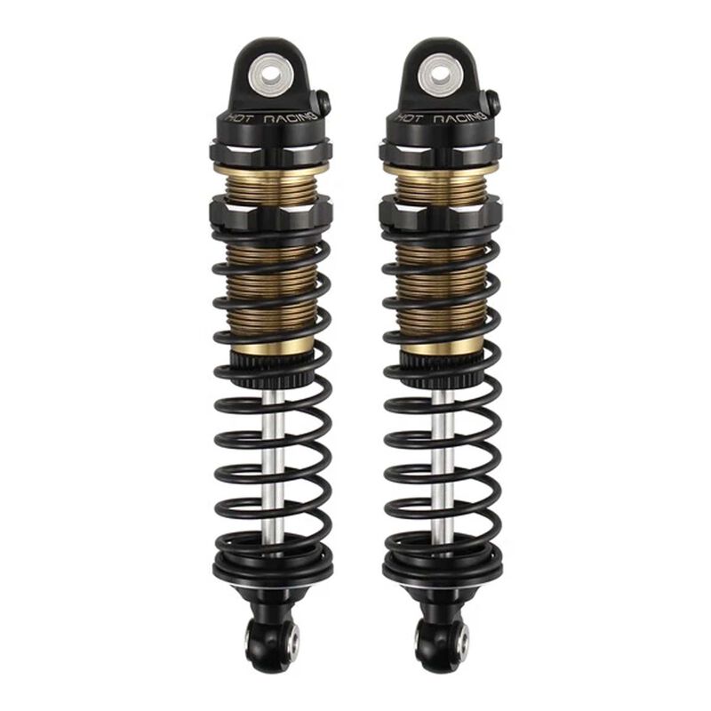 Hot Racing Aluminum 75mm Threaded Shocks, 1/16 ARRMA MINI KRATON (2)