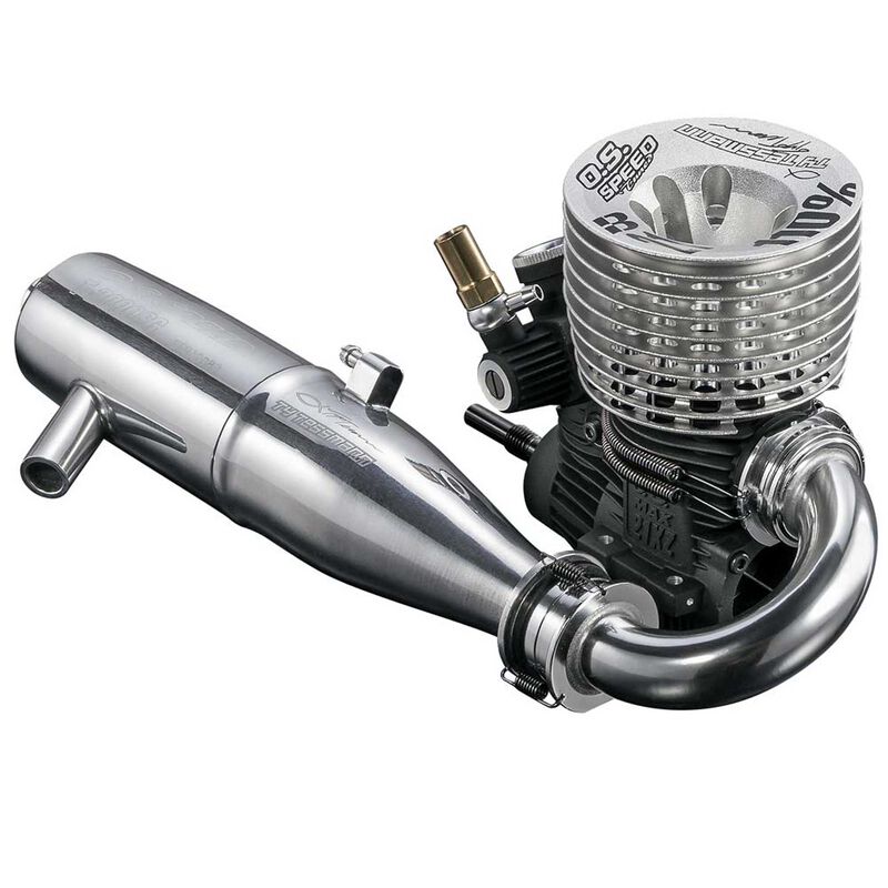 O.S. Speed 21XZ-B Spec II Ty Tessman 110% Engine with T-2090SC Pipe