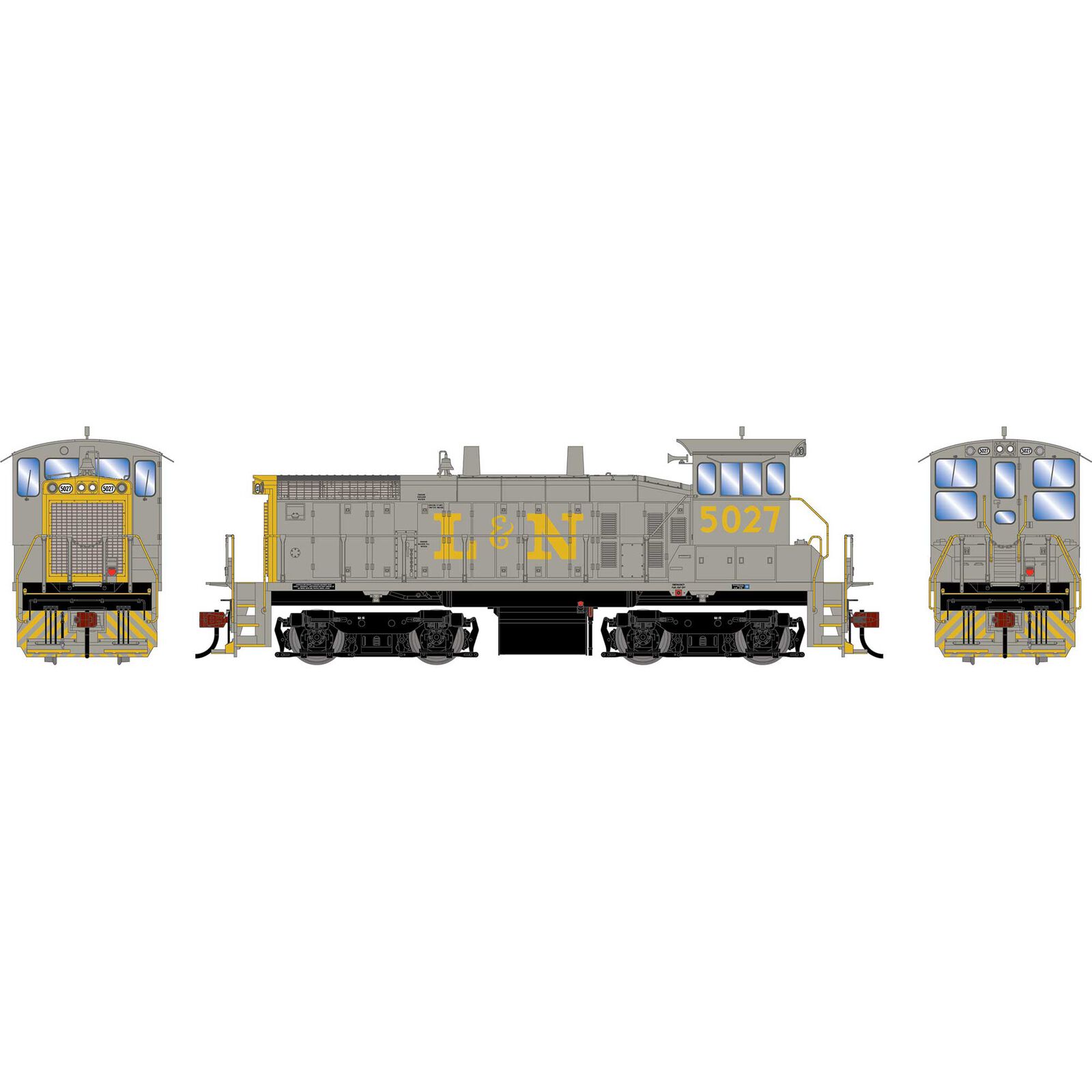 HO ATH SW1500 Locomotive, LN #5027