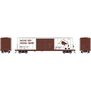 HO ATH 50' FMC 5077 Centered Double Door Box Car, MR #2387