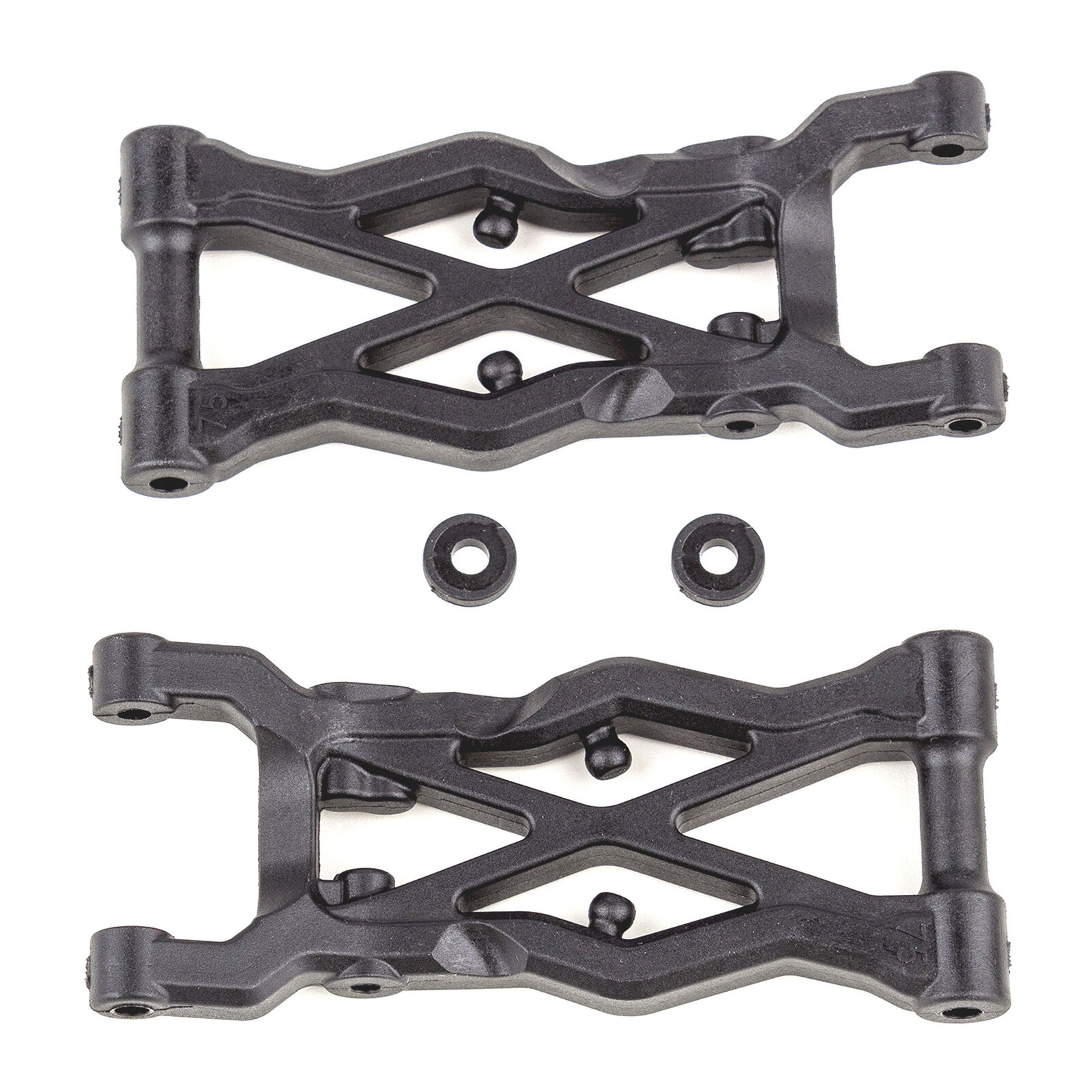 Factory Team 75mm Rear Suspension Arms, 1/10 Team Associated RC10B6.2