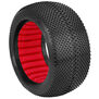 1/8 EVO Gridiron Super Soft Tires, Red Inserts (2): Truggy