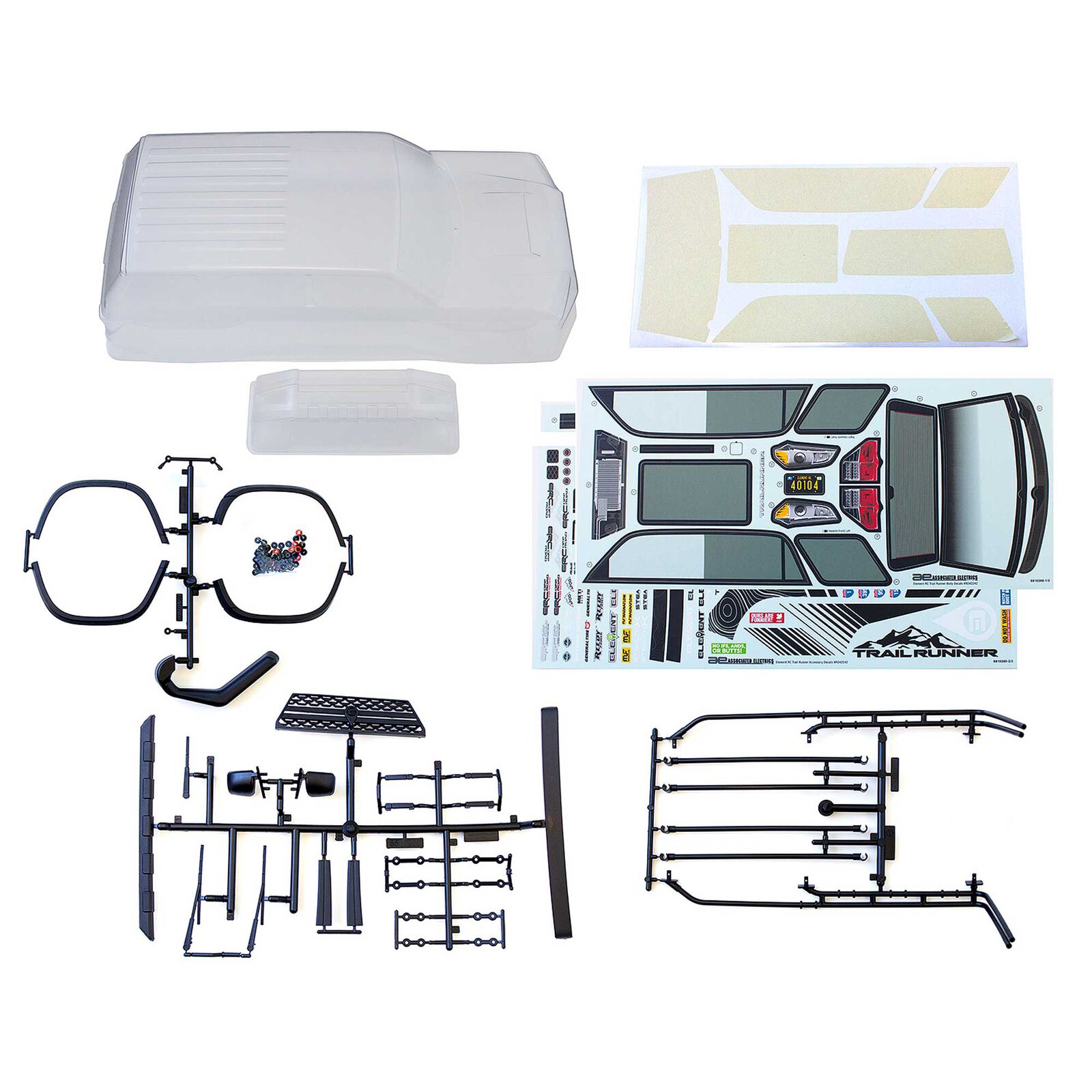 1/10 Clear Enduro Trailrunner Body Set