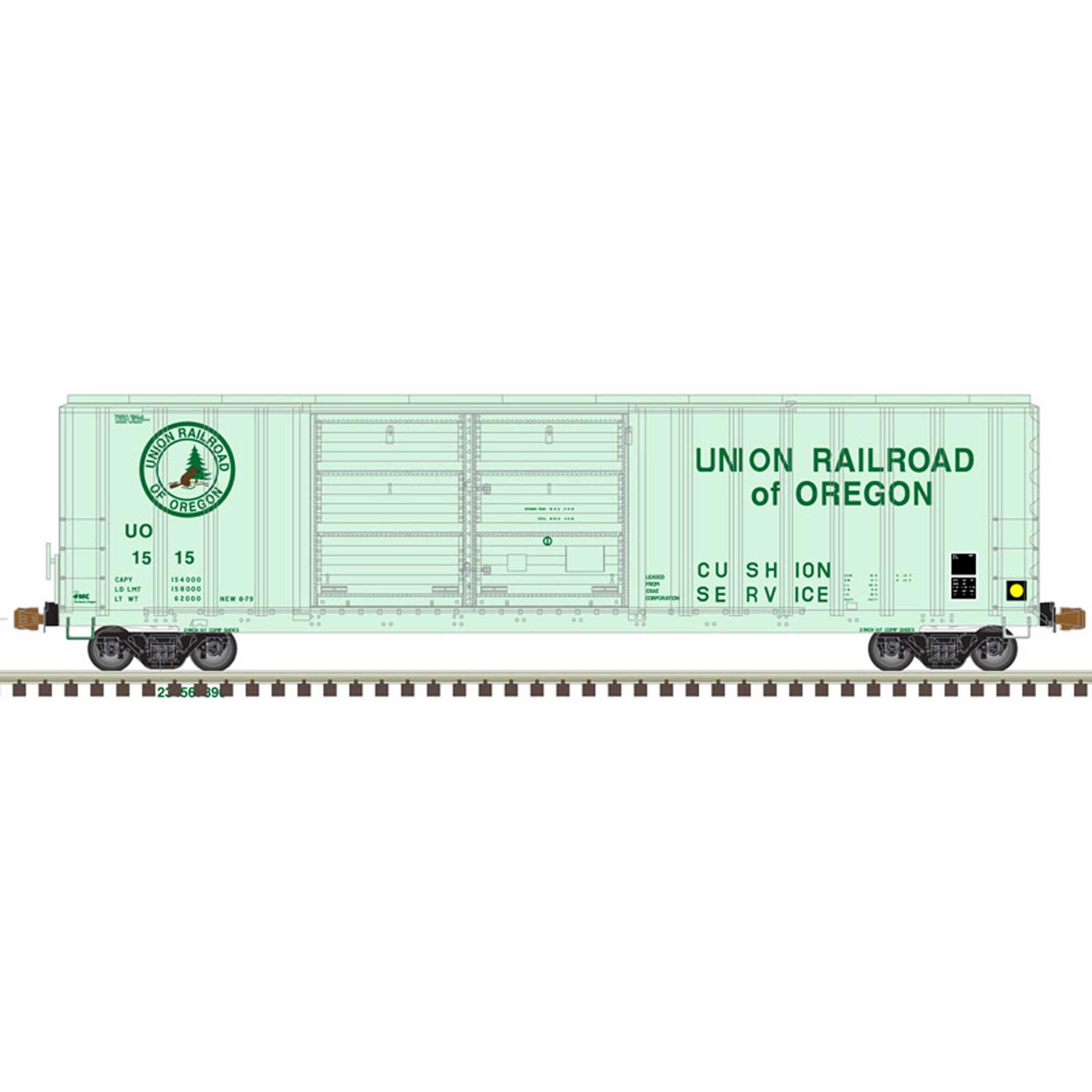 HO FMC 5077 DD Box Union Railway of Oregon #1522