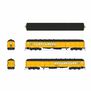 HO PRR Maintenance of Way Baggage-Combine Car #492048, Yellow & Black