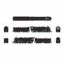 HO ATSF 3460 Class 4-6-4, Unlettered, No-Sound / DCC-Ready