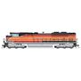 HO EMD SD70ACe Locomotive with DCC & Sound, UP 1996 SP Heritage Paint