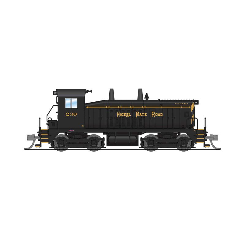 EMD SW7 Switcher, NKP 230, Black & Yellow, , Paragon4 Sound/DC/DCC, N