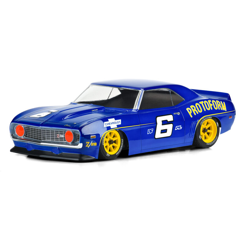 PROTOform 1/10 1969 Chevrolet Camaro Z28 Clear Body: Vintage Trans-Am