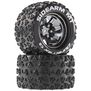 Sidearm MT 2.8 Mounted Tires, Chrome 14mm Hex(2)