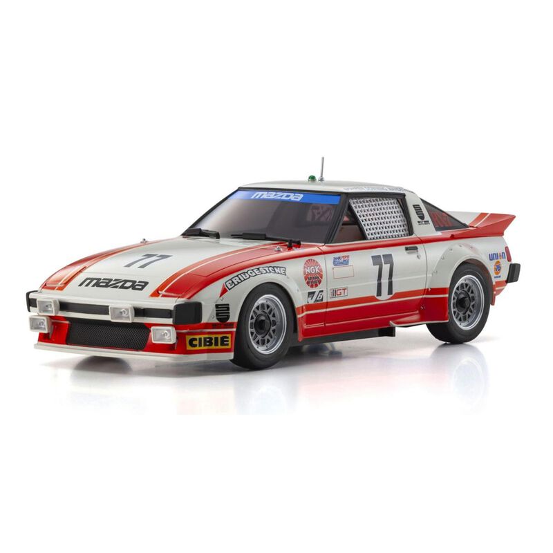 Kyosho 1/28 1979 Mazda Savanna RX-7 MR-04 2WD MINI-Z RTR, Daytona #77