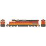 HO RTR SD40T-2, SP/Daylight #8229