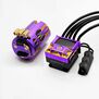 SlideVolt Drift Combo: SlideTech ESC & Voltmaster Brushless Motor, Royal Purple