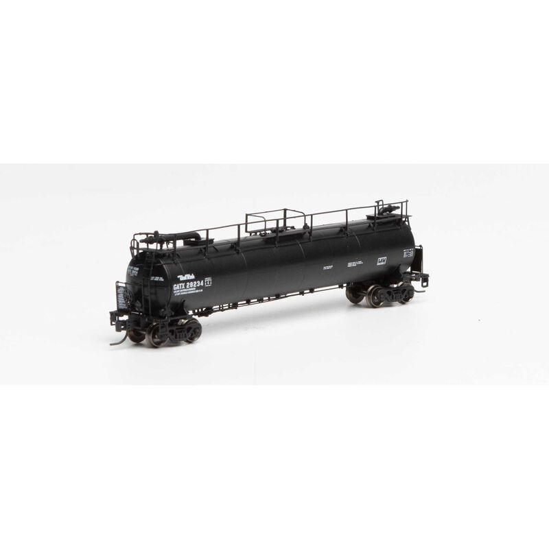 N TankTrain Intermediate, GATX/Black Letter #28234