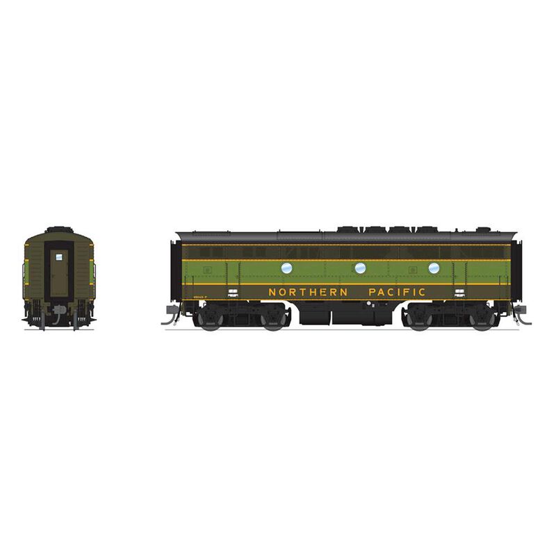 HO EMD F3B Locomotive, NP 6504C, Streamliner Scheme with Paragon4