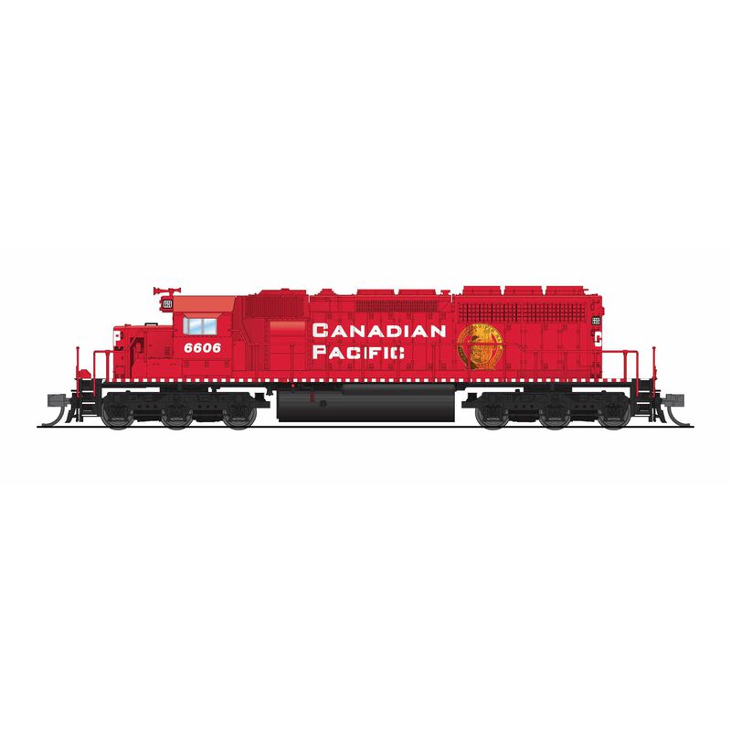 N, EMD SD40-2, CP 6610, Golden Beaver Scheme, Paragon4 Sound/DC/DCC