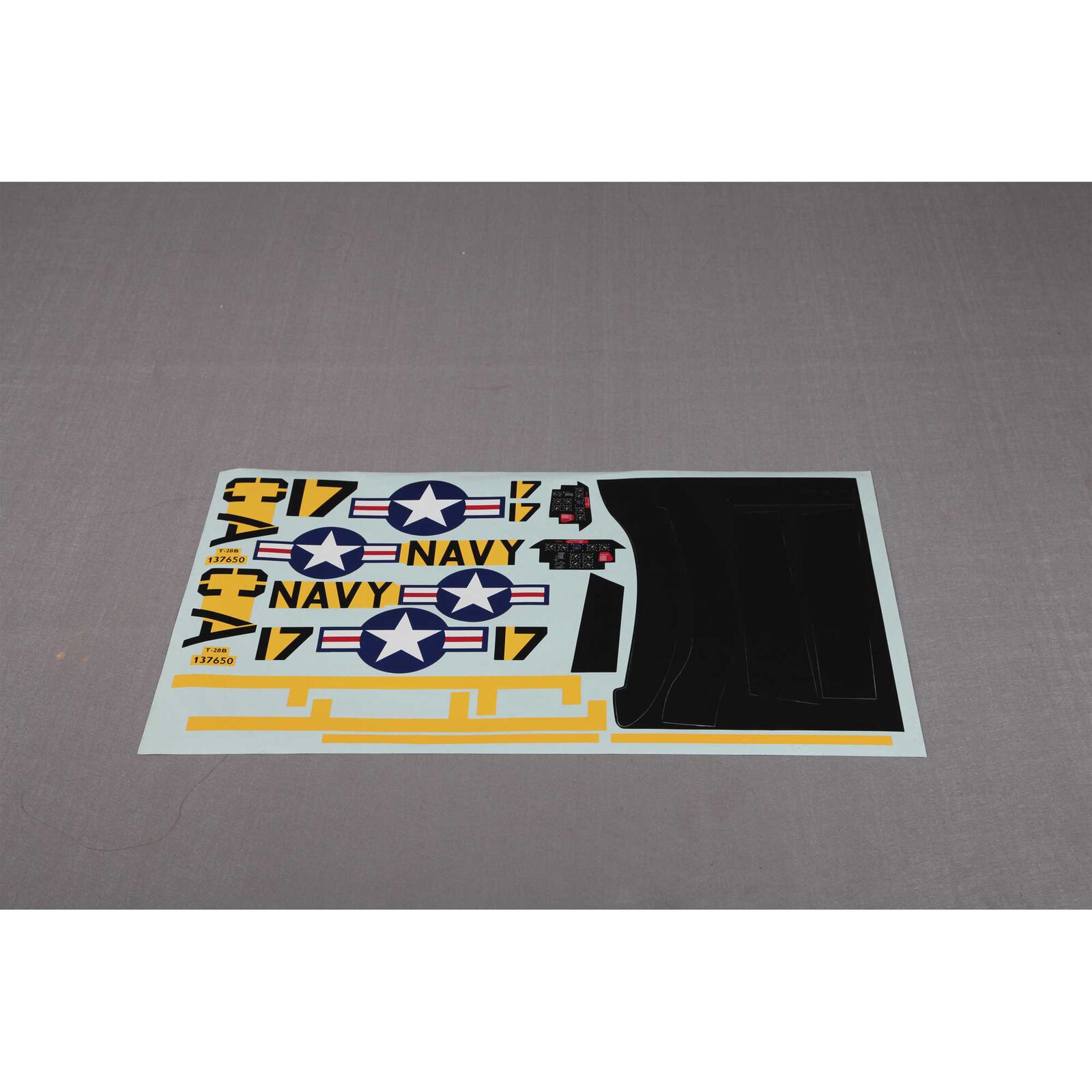 Decal Sheet: T28 V4 1400mm, Yellow