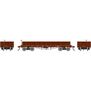 HO ATH 36' Low Side Gondola w/ Drop Gates, CPRR #917